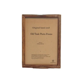 H A4 N Old Wood Photo Frame Natural Wall Hanging Natural Wood Frame Frame Picture Frame Wooden Menu Board Antique. *Uses old wood with holes and unevenness, shipped out