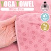 Yoga Towel, Yoga Rug, Hot Yoga, Anti-Slip, Storage Case, Lightweight,
