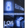 Lucienstar LED Neon Rope Lights, 32.8Ft Cool White Led Strip