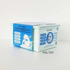 Deweytree 1 pack per day makeup pick & quick easy pick mask 360g (30ea) / 듀이트리 뽑아쓰는 1일1팩 화장발 픽앤퀵 간편픽 마스크 360g(30ea)