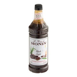 FixtureDisplays Monin Premium Black Sugar Flavoring Syrup 1 Liter 544SYPFR329F