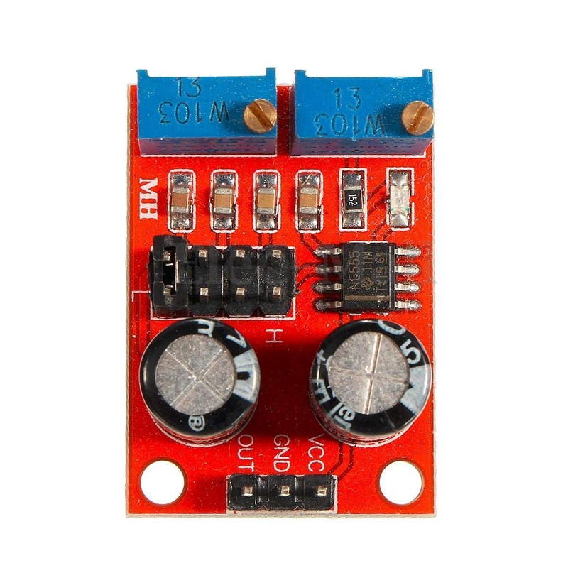 HiLetgo 5pcs NE555 Pulse Frequency Square Wave Rectangular Wave Signal