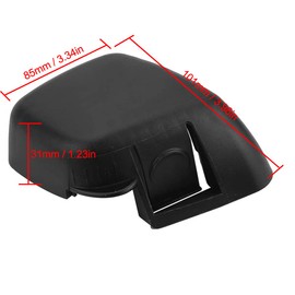 ZAMDOE Air Filter Cover Kit for Stihl FS55R FS38 FS45 FS46 FS55 FS55C FS55RC HL45 HL45Z HL45DZ KM55 String Trimmer Weed Eater, Replaces # 4140 124 2800 4140 141 0500 4228 140 2850