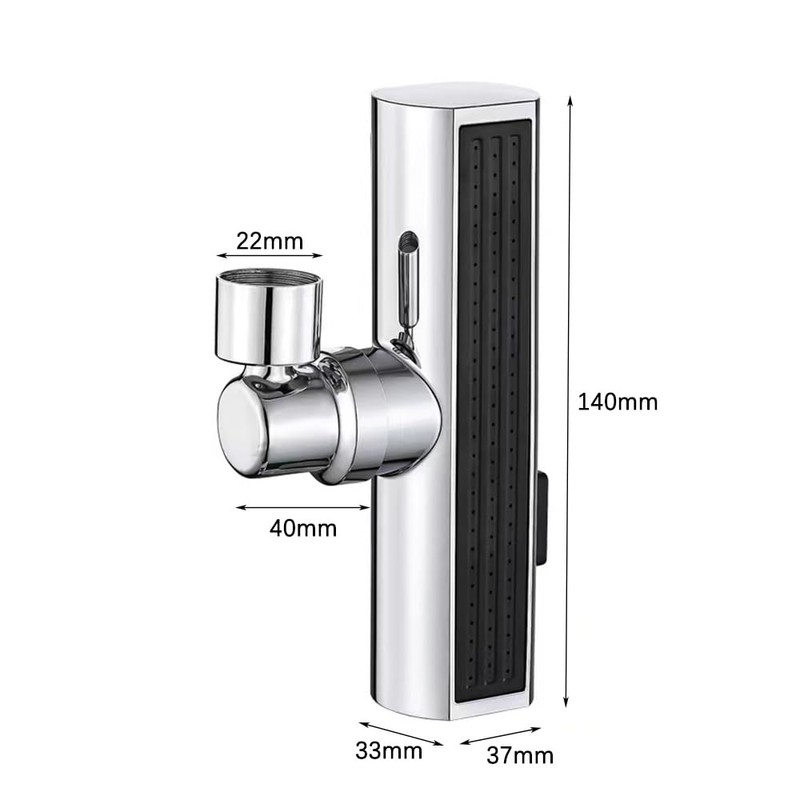Namvo Waterfall Kitchen Sink Mixer Tap Kitchen 360° Waterfall Kitchen