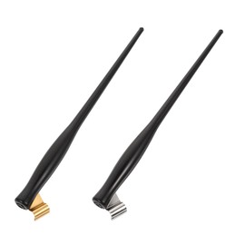OSALADI 2Pcs Oblique Resin Dip Pen Holders for Calligraphy Art Comfortable Grip Replaceable Nibs for Adults Smooth Writing Accessories
