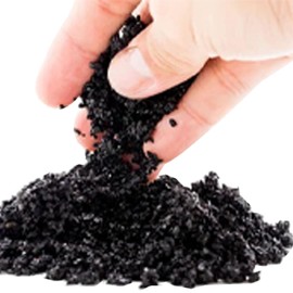 SPARES2GO Charcoal Carbon Filter Refill Activated Granules for Candy Cooker Hood (400g)