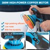 Cordless Buffer Polisher,Car Polisher Tool Sets 21V 2000mAh Lithium Battery