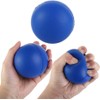 Blue Elastic Finger Strengthening Grip Ball, Wrist Exercise Ball Finger