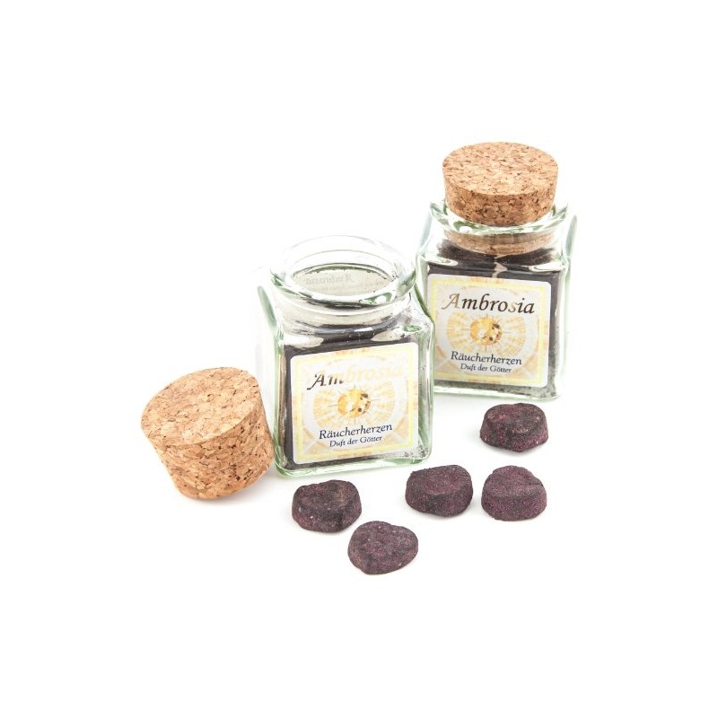 Berk HS-100-H-P2 Incense Hearts, 2 x Ambrosia Heart
