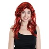 Ladies Sequin Union Jack Dress and Ginger Wig - Medium
