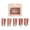 Lip Set 5 Labiales Five Mate Top Lipsticks Beauty Creations