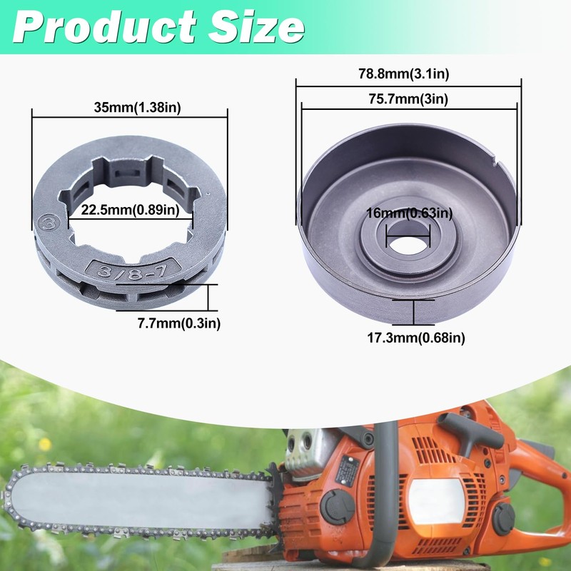 Adefol 54mm Cylinder Piston Kit for Stihl MS460 046 Chainsaws