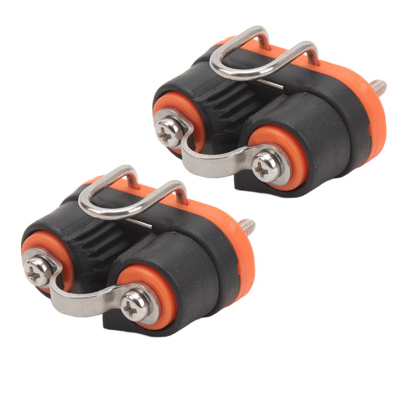 2PCS Cam Cleat Ball Bearing Marine Boat Fast Entry Rope