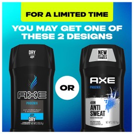 AXE Antiperspirant Deodorant For Men For Long Lasting Freshness Phoenix Crushed Mint And Rosemary 48 Hour Sweat Protection Mens Deodorant 2.7oz Twin Pk