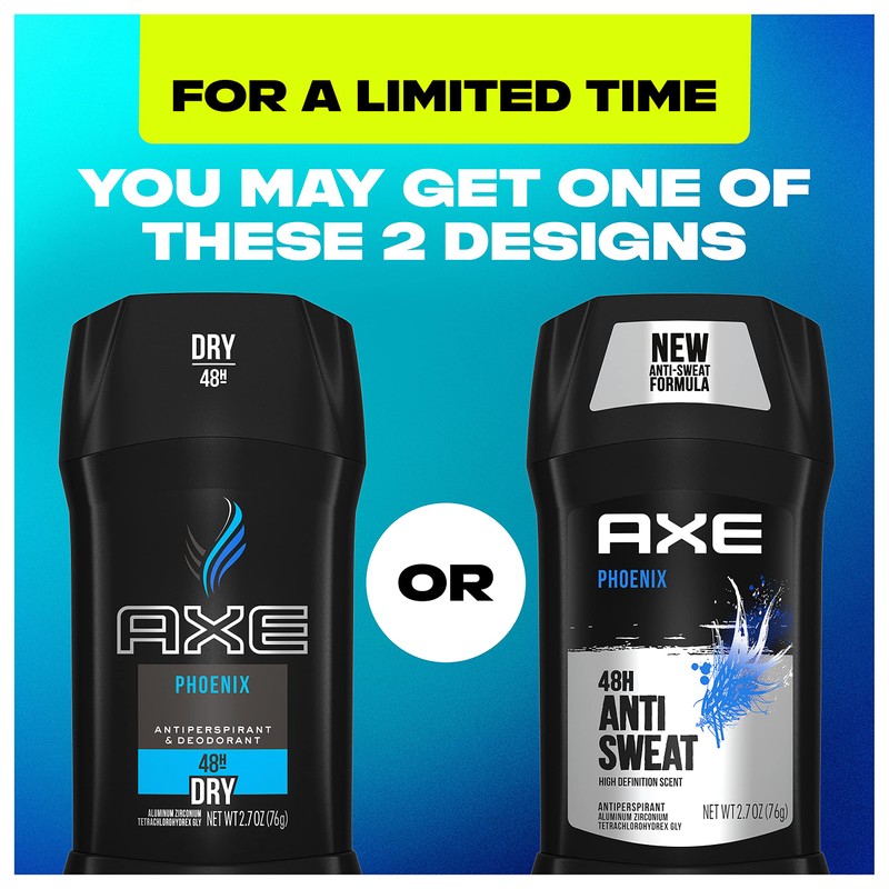 AXE Antiperspirant Deodorant For Men For Long Lasting Freshness Phoenix