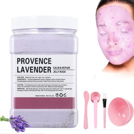 Lavender Peel-Off Face Mask, Hydrogel Face Masks in Jelly Moisturizers, Jelly Face Mask Powder, Powder Face Mask, for Spa Beautician, Hydro Face Mask, Lavender Mask