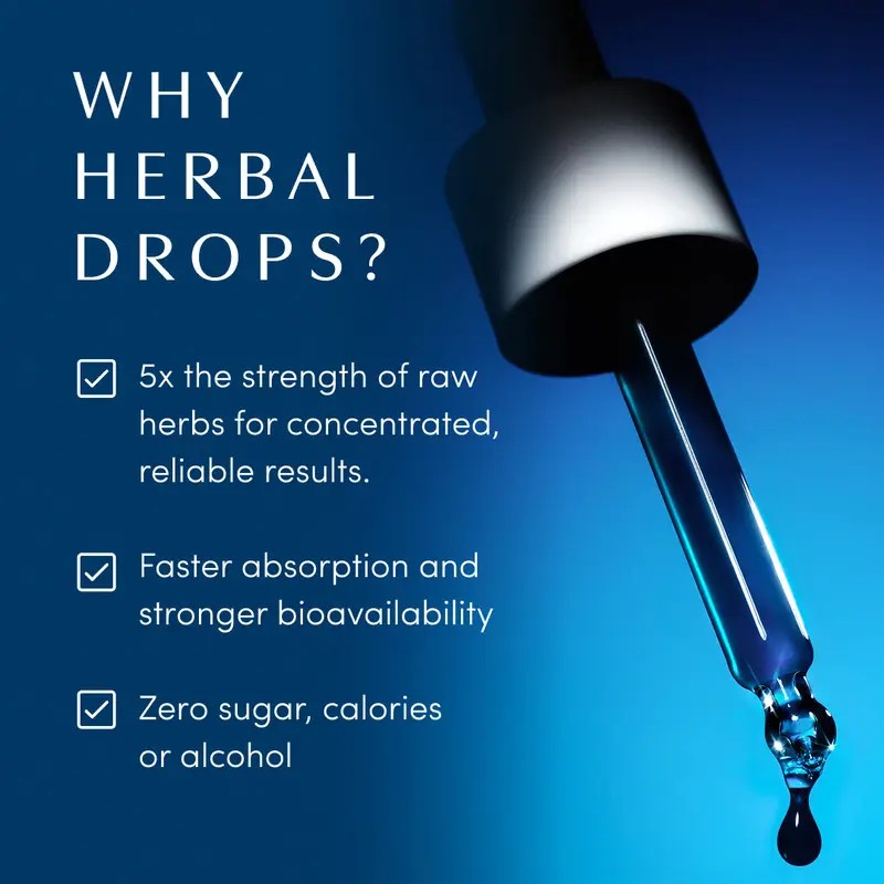 Metabolism & Sleep Support Herbal Liquid Drops AM to PM