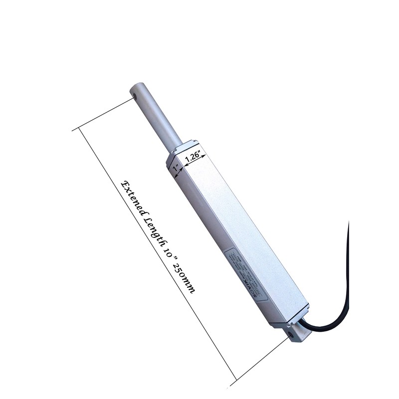 SOViK 2" 2 inch Stroke Micro Linear Actuator,12V DC Speed