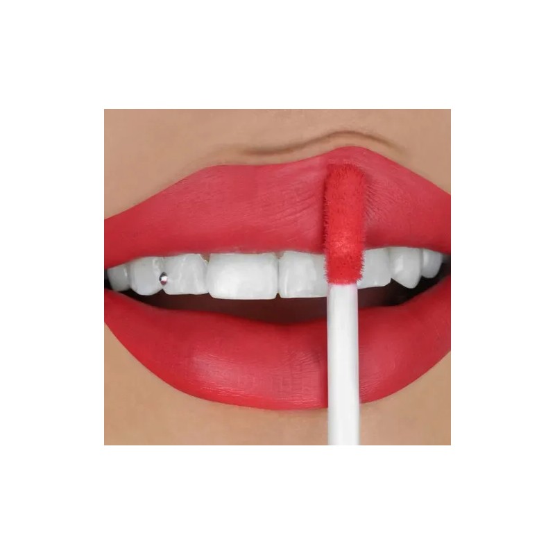 Labial Liquido Matte Terciopelo- Beauty Creations Acabado Mate Color Muah