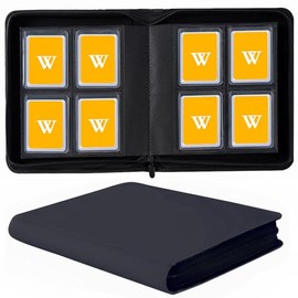 Carpeta de Top Loaders de 128 Bolsillos para Top Loaders, Álbum de Carpetas de Top Loaders de 4 Bolsillos, Carpeta de Tarjetas Toploader para Soportes