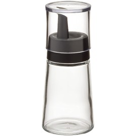 Risu Stavia Luxe Oil Container, Seasoning Server, Small, Black, 2.7 fl oz (80 ml)