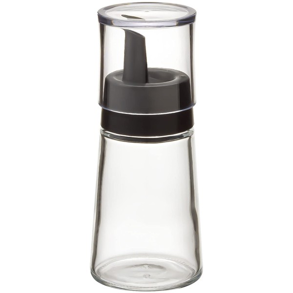 Risu Stavia Luxe Oil Container, Seasoning Server, Small, Black, 2.7
