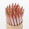 Muji NFB15A6S Colored Pencils, 36 Colors, Paper Tube Case