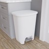 Glad Kitchen Trash Can 20 Gallon | Large Plastic Waste