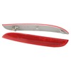 1 Pair Rear Bumper Reflector 63142990863 Left Right Red Tail