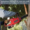10" Chainsaw Chain Replacement for BAUER 64940 20V Cordless Chainsaw,