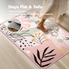 Joiedomi Door Mat Indoor Entrance 2x3 Machine Washable Art Floral