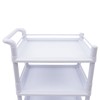 LIAPDG 3 Tiers Spa Trolley Cart, Facial Esthetician Cart 360°