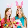 YUNHENTONG Easter Bunny Headband, Cute Rabbit Ears Headband with Realistic