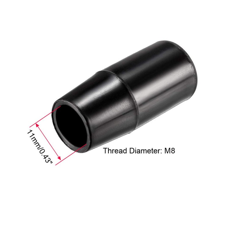 Sourcingmap Handwheel M8 Female Thread Hand Grip Handle Plastic 40mm