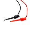 3 Pairs 4mm Banana Plug to Test Hook Wire Red