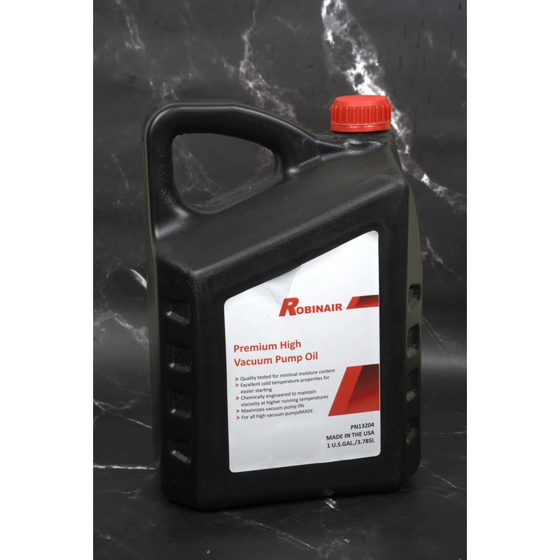 Robinair 13204 Premium High Vacuum Pump Oil - 1 Gallon