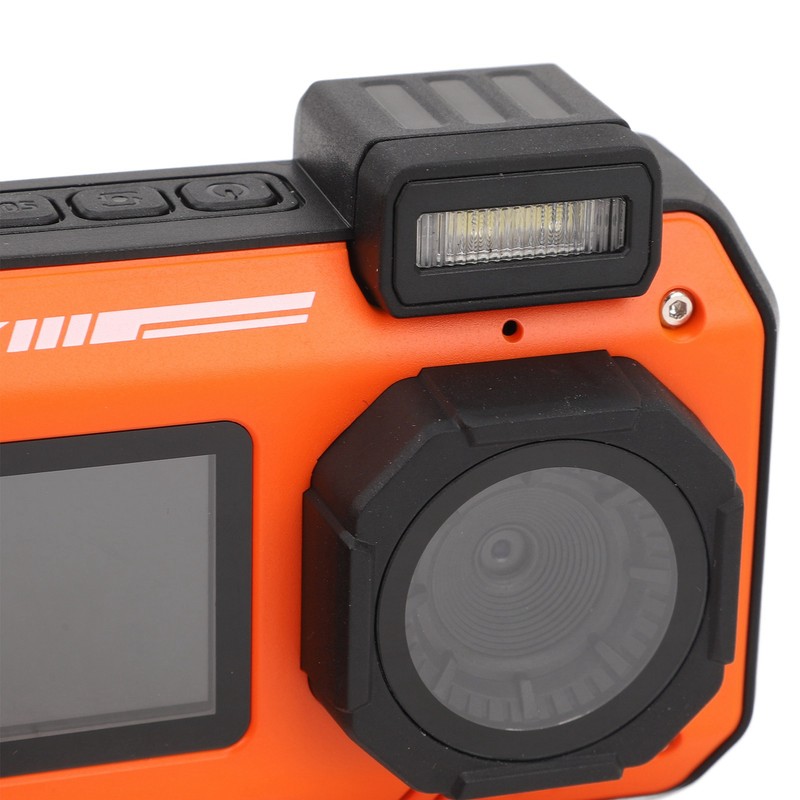 4K 65MP Underwater Camera Autofocus 2.88in 1.44in Dual Screen 2500mAh