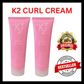 K2 PROFESSIONAL CURL CREAM 250ML SPRING TO CURL CREAM 增强紧卷头发