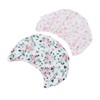 2Pcs Bassinet Sheet Polyester Cotton Breathable Elastic Bassinet Pad Mattress