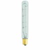 Feit Electric BP20T61/2 20-Watt Intermediate Base Clear Tubular/Exit Sign