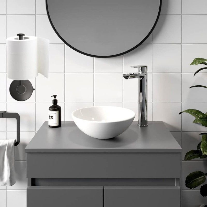 DGYB Suction Cup Toilet Paper Holder - No Drill Adhesive