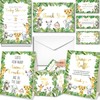 127 Pc Jungle Safari Baby Shower Invitations For Boy And