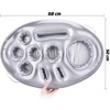 Inflatable Floating Drink Holder Transparent Material for Pool Party Beach