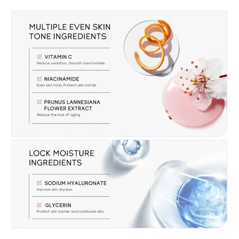 2026-nuevo.* Crema De Manos Laikou Sakura 200 G Glow E
