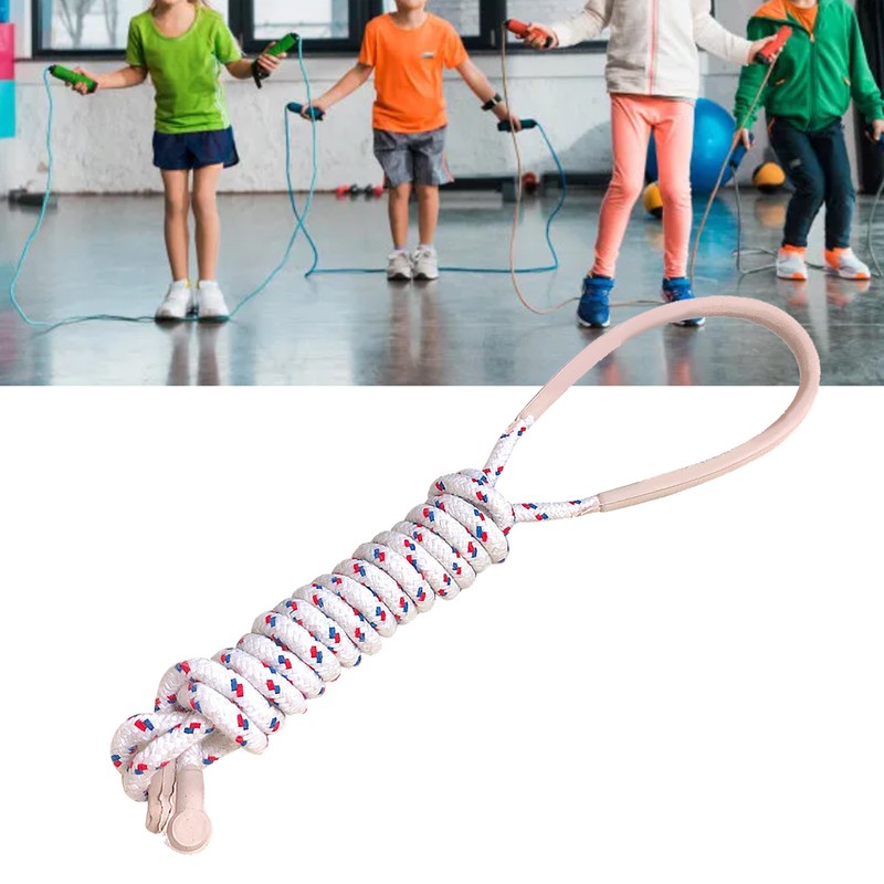 2Pcs Jump Rope Handleless Exam Skipping Rope for Kids Children