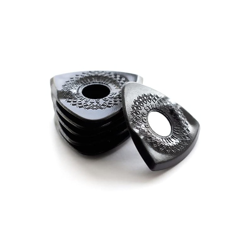 Bog Street AXE BLADE ULTEM-TAK Ergonomic Guitar Picks, Heavy, One