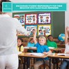 Decorably 12 Hanging Colorful Classroom Rules Preschool Posters with Accompanying