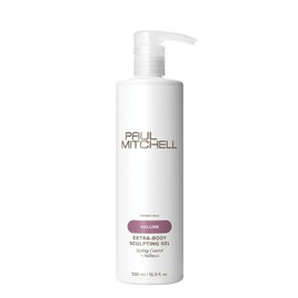Paul Mitchell Extra-Body Sculpting Gel, Gel para Definir y Estilizar, Agrega Volumen + Control de Estilo, Para Cabello Fino, 500 ml