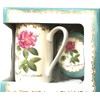 Kent Pottery 2PC Mug With Matching Lid - Rosa Gallica