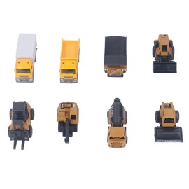 Boys Construction Vehicles Set 1 : 60 Construction Vehicle Model Alloy Die Cast Engineering Cars Model Toy